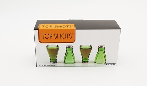 Pumpgun Patronen Schnapsgläser Im 4er Set – 12-Gauge-Shotgläser, 40 Ml, Aus Kunststoff