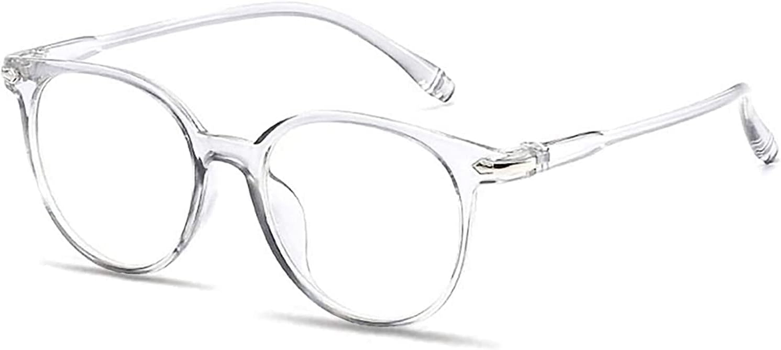 Premium Blue Light Blocking Glasses with Clear Lenses for Eye Strain Relief-image