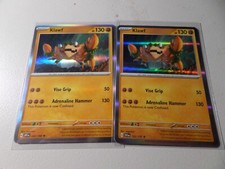 Klawf Rare Holo 122/198 Pokemon Card Game Mint/NM Pack Fresh Scarlet Violet X2