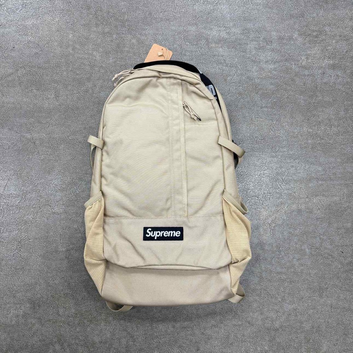 バッグ Supreme 2018SS Cordura Ripstop Nylon TAN SUPREME BACKPACK SS18 TAN CORDURA BRAND NEW AUTHENTIC FAST