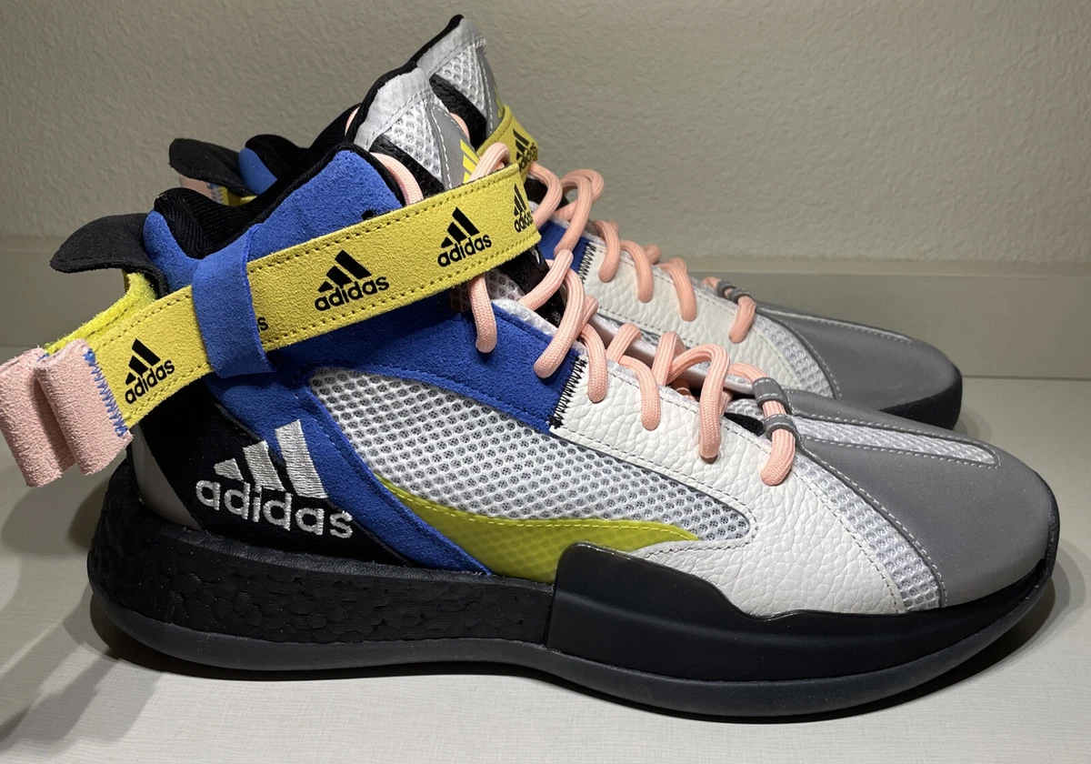 navy blue adidas basketball shoes