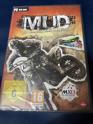 MUD - FIM Motocross World Championship - PC Win XP/Vista/7 -Neu in Folie @F03