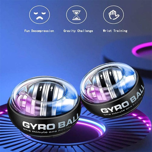 LED Powerball Gyro Handgelenk Ball Trainer Fitness Relax Autostart Gerät - Bild 6 von 21