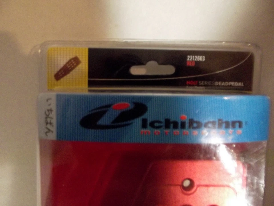 Pedal Ichibahn Motorsports Holt Series Dead Color Rojo 2212603 Foto 2 de 4