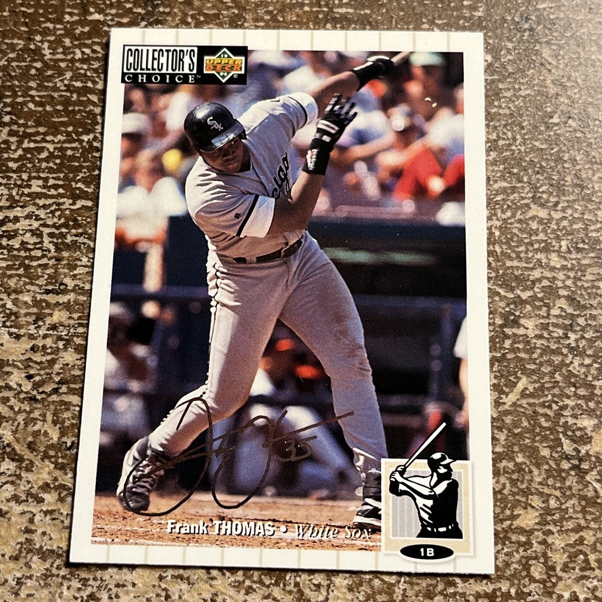 Frank Thomas 1994 Upper Deck Collectors Choice #500 Silver