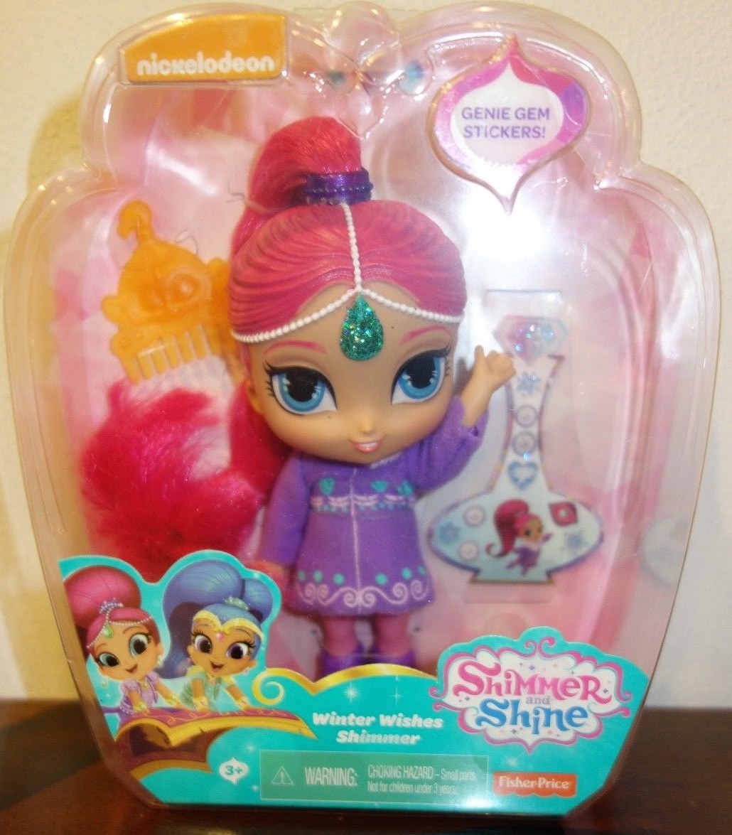 shimmer and shine winter dolls