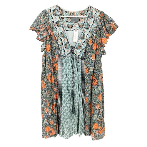 endless rose short sleeve floral embellished sheer shift mini dress Endless Rose Floral Sheer Shift Dress