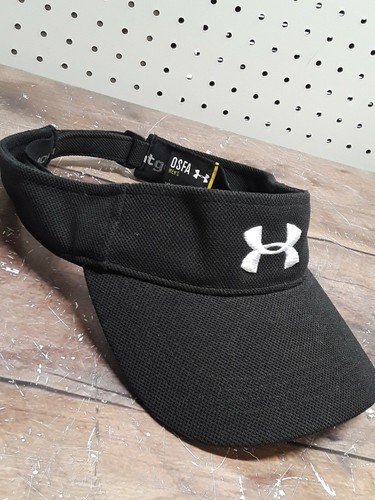 Under Armour Black Adjustable Visor | eBay