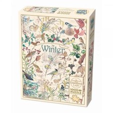 Country Diary Winter Jigsaw Puzzle 1000 pc NIB Cobble Hill Made in America