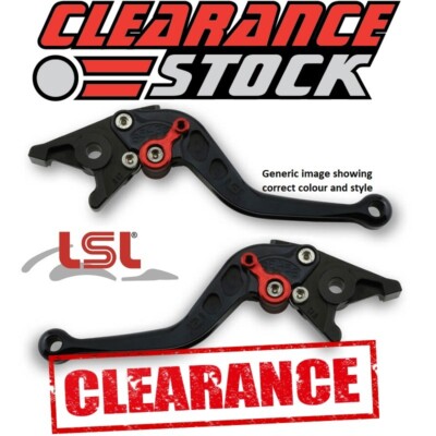 Honda CBF1000 F 2010-2022 LSL Classic Short Black Adjustable Brake Clutch Levers