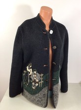 Giesswein Wool Coat Austrian Novelty Jacket Womens 8