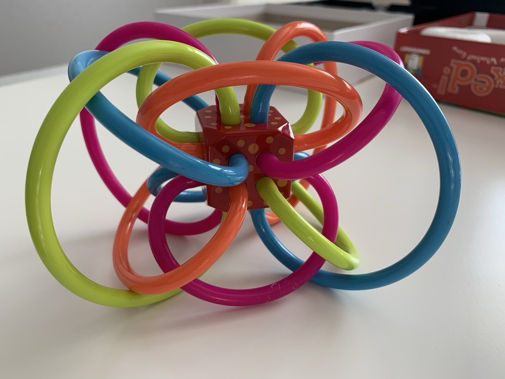Manhattan Toy Winkel Rattle & Sensory Teether Toy