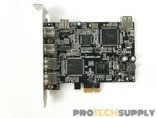 Syba SD-PEX50011 PCIe Expansion Card 2 Ethernet & 2 Usb Ports with WARRANTY 