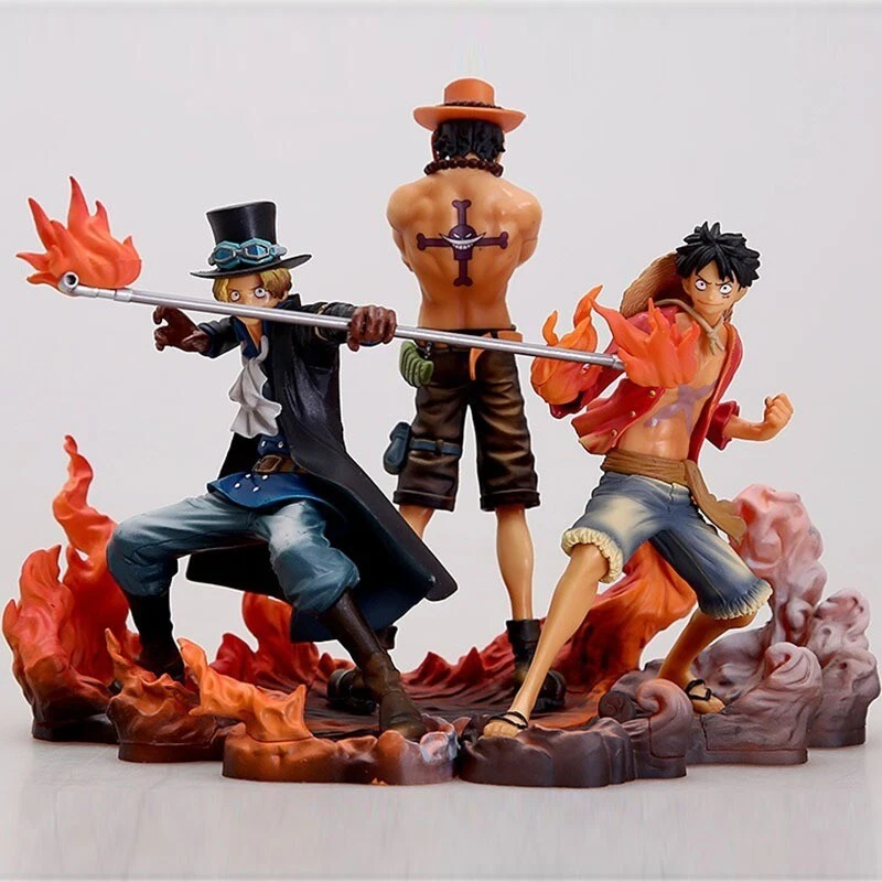 Big Three Brothers Pirate Hats Luffy Ace And Sabo From One Piece