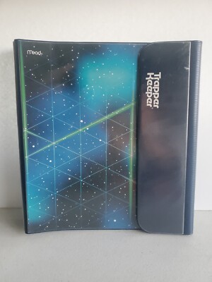 Trapper Keeper Space Theme 2 Folder Mead 2021 version of Classic 3 ring binder