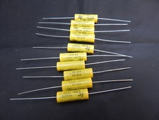 ILLINOIS 105MWR250K Capacitor 1 uF 250 WVDC 160 VAC /-10 AXIAL - LOT OF 10