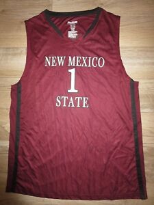 new mexico state basketball jersey