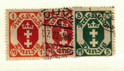 Danzig #73 MH, 85 used, 89 MH