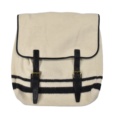 RALPH LAUREN BACKPACK PREOWNED Black/white leather VINTAGE RRL Ralph Lauren × Ralph Lauren × Vintage RRL South Western  main image 4