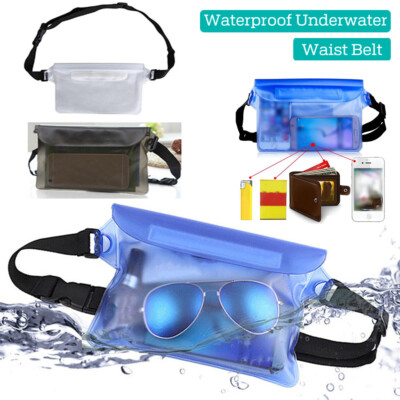 Strand Schwimmen Wasserdicht Unterwasser Gürteltasche Tasche Dry Case Packtasche Geldbörse