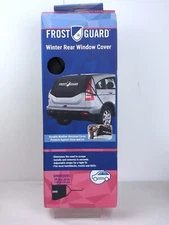 FROST GUARD Winter Rear Window Cover, Fits Most Hatchbacks SUVs Trucks 26x59 NIB