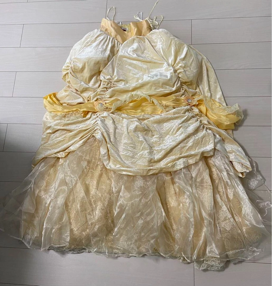 Secret Honey Disney La Bella y la Bestia Vestido Amarillo Disfraz Moda Mujer Foto 4 de 4