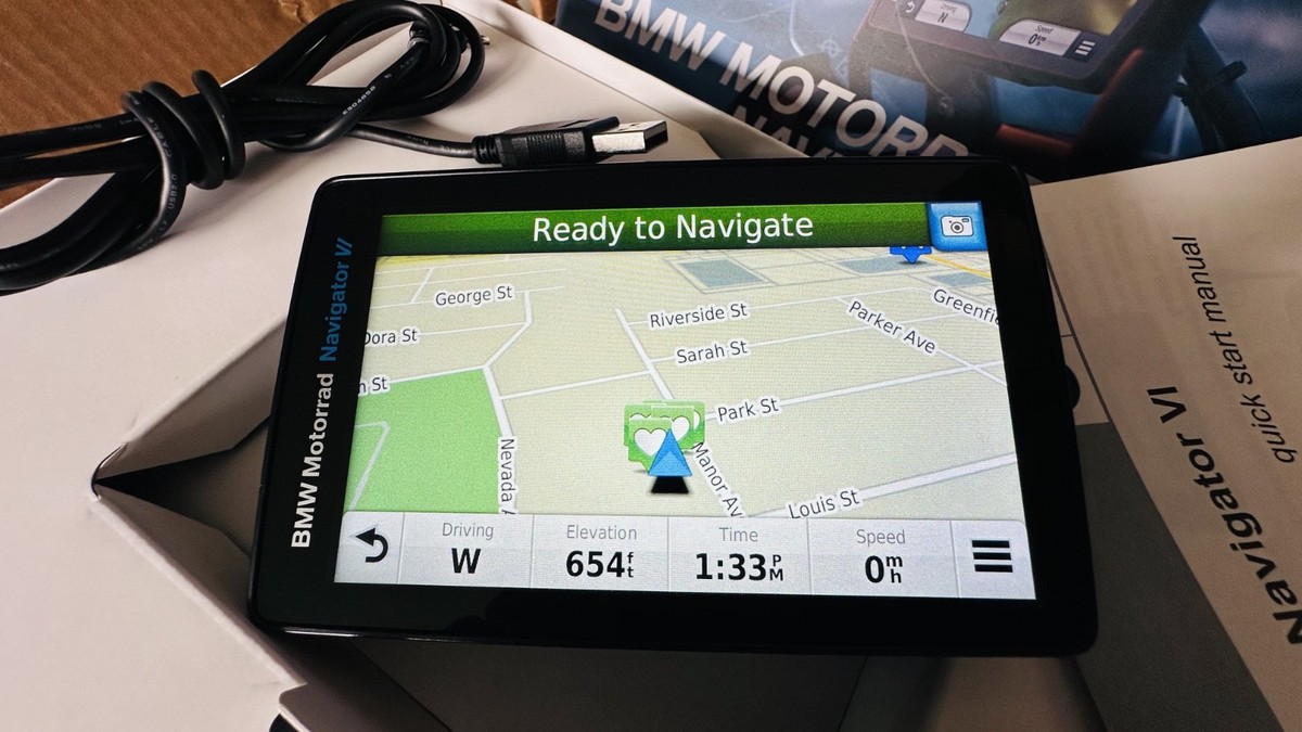 yumemint1 新品純正Motorrad Navigator Ⅵ BMW Motorrad Navigator VI Navigator 6 GPS Navigation Excellent