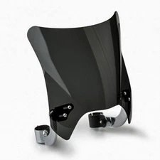 National Cycle Mohawk Windshield Dark Tint Chrome Hardware N2833-001