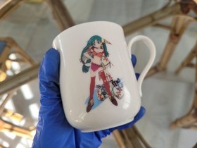 Grandia Japan Sega Saturn Mugs Mug Set 90's Promo Promotional Playstation 1 Rare