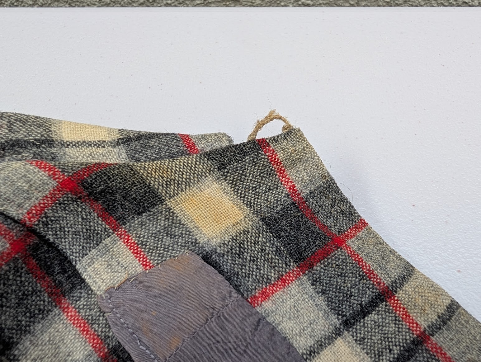 Thrashed Repaired Pendleton Wool Flannel M Black … - image 22