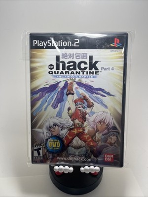 DOT .hack Quarantine Part 4 & DVD Complete PlayStation 2 PS2 CIB  with reg card
