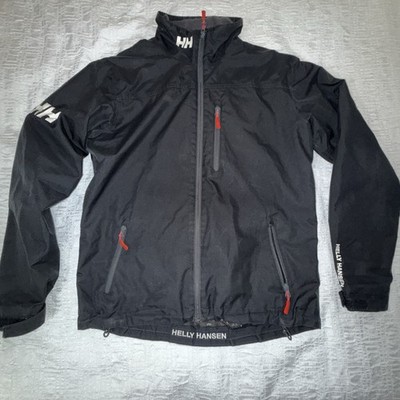 HELLY HANSEN FLEECE LINED CREW JACKET Men s Small Some Delamination