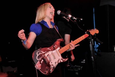 Ritzy Bryan of The Joy Formidable perform stage at Camden Barfly A- Old Photo 6