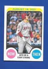 2022 Topps Heritage Shohei Ohtani *Now and Then* Insert NRMT-MT or Better (A)