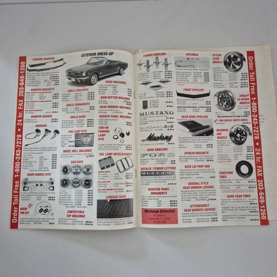 Mustangs Inc Mustang,Shelby,Cougar Parts Catalog - Image 3 of 4