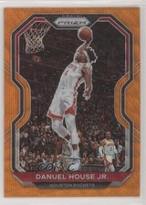 2020-21 Panini Prizm Orange Wave Prizm /60 Danuel House Jr #80