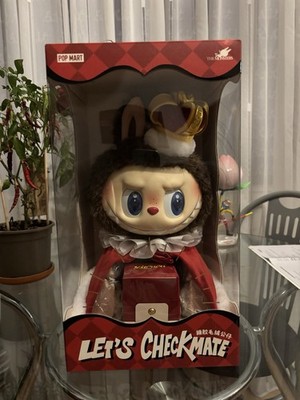 POP MART Labubu The Monsters Let s Checkmate Series King Vinyl | Neu & OVP  