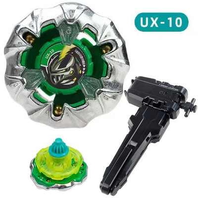 Beyblade UX-10 Knight Mail Grün Spinning Top Spielzeug Gyro + Launcher + Griff