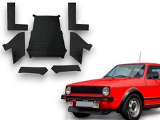 Dachhimmel Himmel für 3 Türer VW Golf 1 schwarz ohne Schiebedach