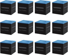 Billiard Cue Chalk, 12-Pack of Pool Cue Chalks, Billiard Pool Table Accessories
