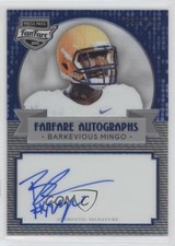 2013 Press Pass Fanfare Blue /149 Barkevious Mingo #BM Auto h3a