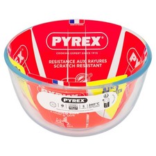 Pyrex 1.0L Glass Mixing Bowl Small Size Oven Dishwasher Safe Kitchen Cookware