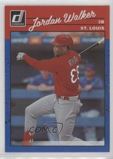 2023 Donruss Retro 1990 Variation Holo Blue Jordan Walker (Reversed Image) 0ps8