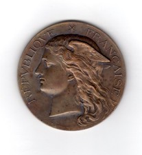 Medal France Award Epidemic MINISTRY OF THE INTERIOR 1899 HYGIENE