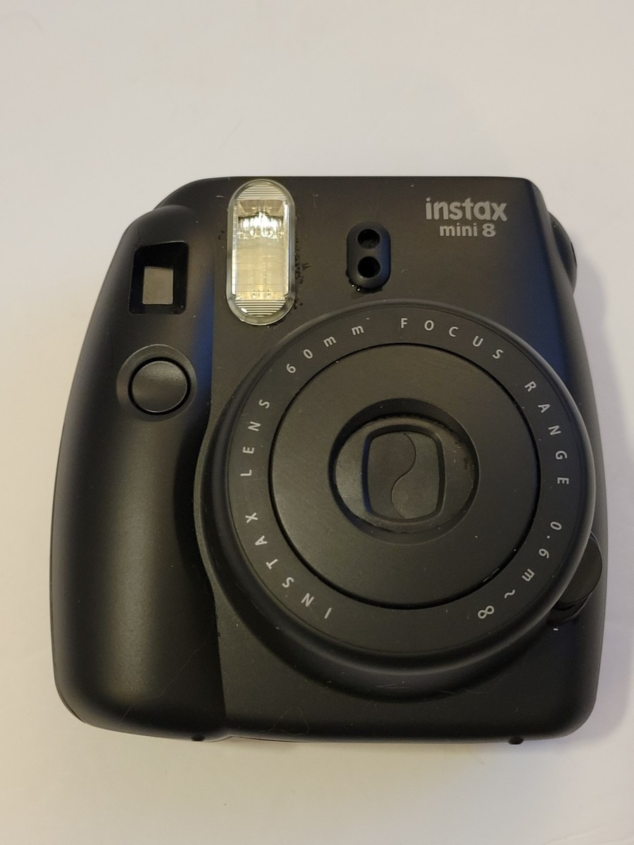 Fujifilm Instax Mini 8 Instant Film Camera Black Works