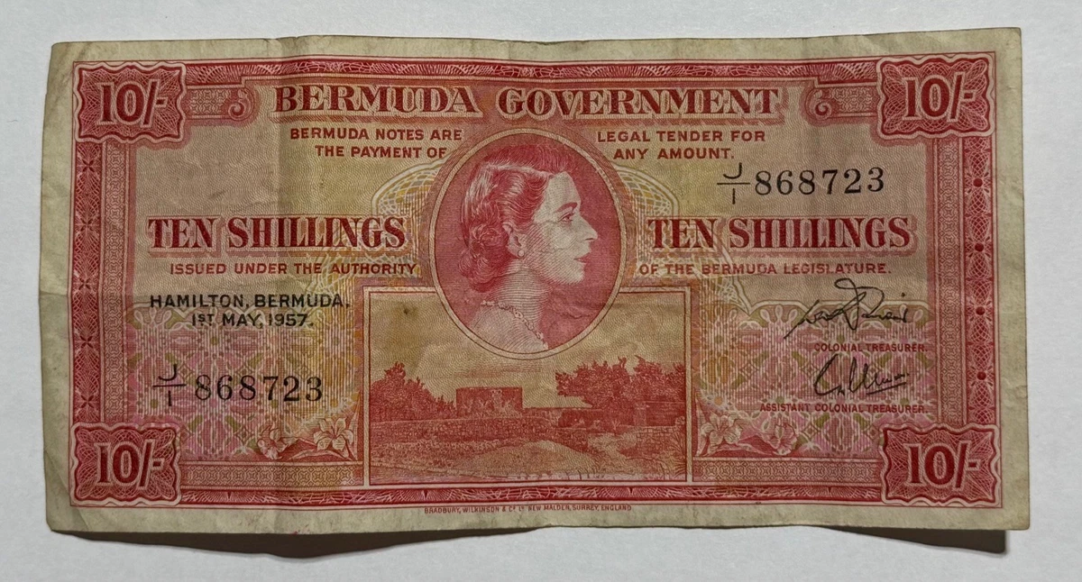 1957 Bermudian Paper Money for sale | eBay
