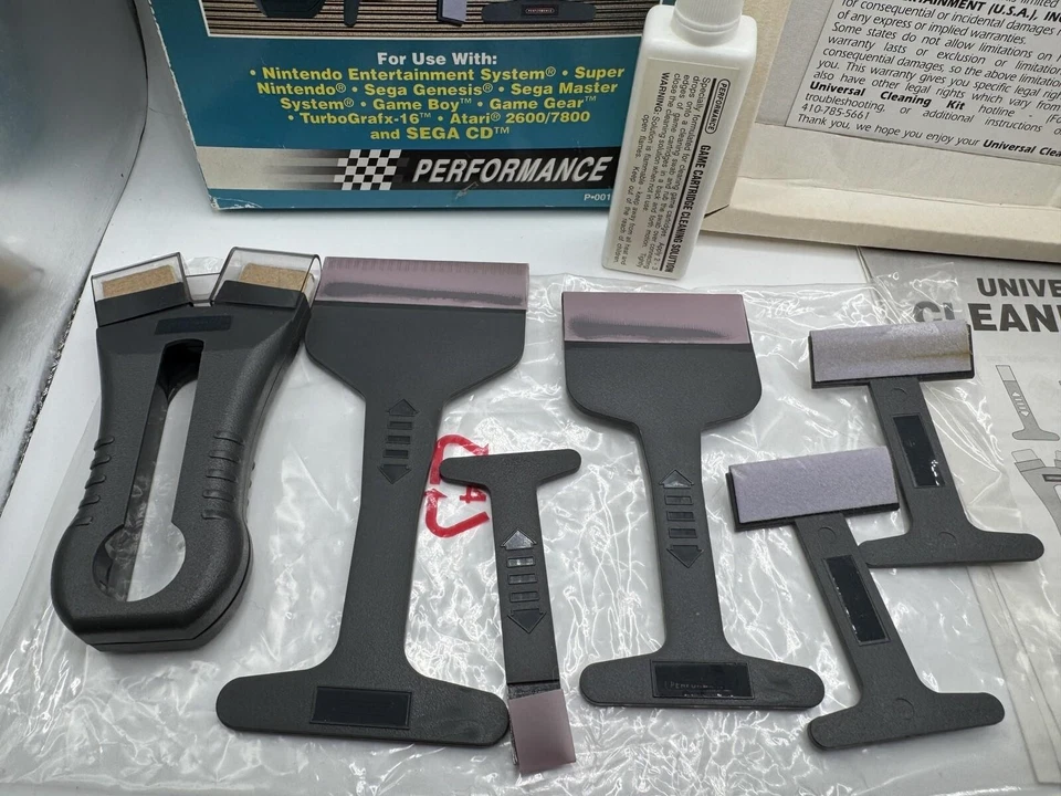 Universal Cleaning Kit NES Sega Genesis Master Nintendo Atari Gameboy Open Box - Image 2 of 4