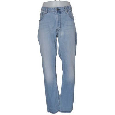 Bison, Jeans, Größe: 40/32, Blau, Baumwolle/Elasthan, Einfarbig, Denim #ekf