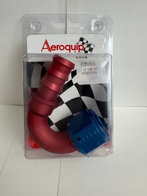 Aeroquip Hose fitting FCM1555 -12AN 150deg Push-Lock Socket less