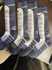 Outdoor Master Kids Ski Socks Size:xs us 7-11.5 2pack